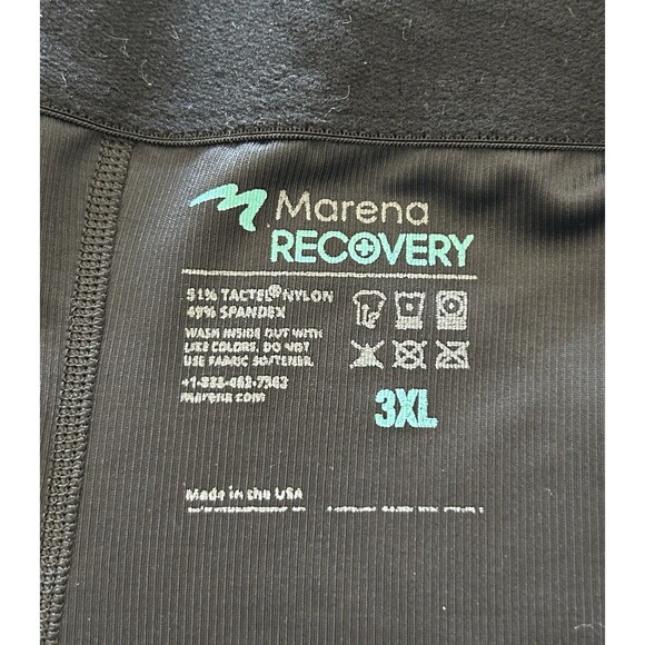 Marena Recovery Girdle Pants Size 3XL Compression Side Zipper High Waist Ankle - Picture 9 of 10